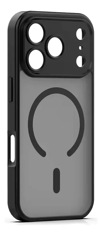 Capa Fosca Premium com Proteção de Câmera e MagSafe