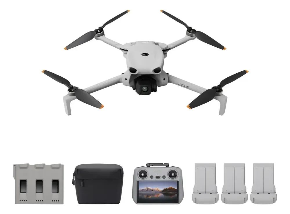 Drone DJI Lito X1 Fly More Combo Plus (com Tela)