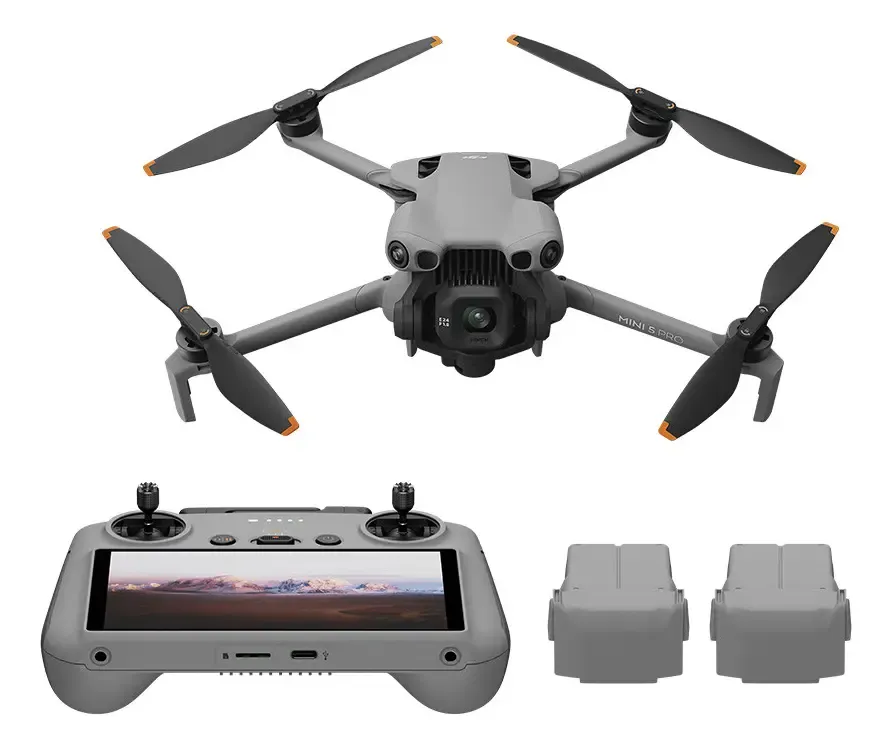 Drone DJI Mini 5 Pro Fly More Combo Plus (com Tela)
