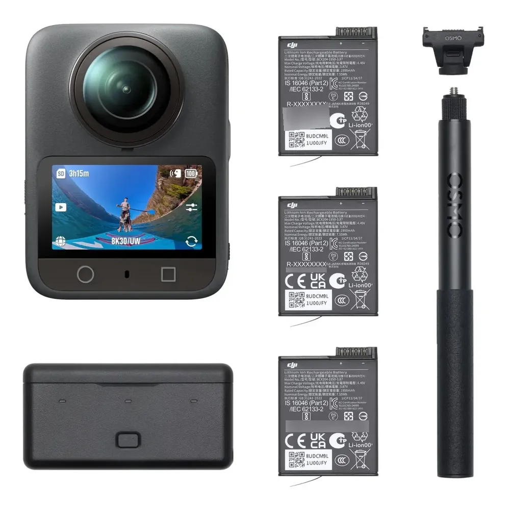 Câmera DJI Osmo 360 Adventure Combo