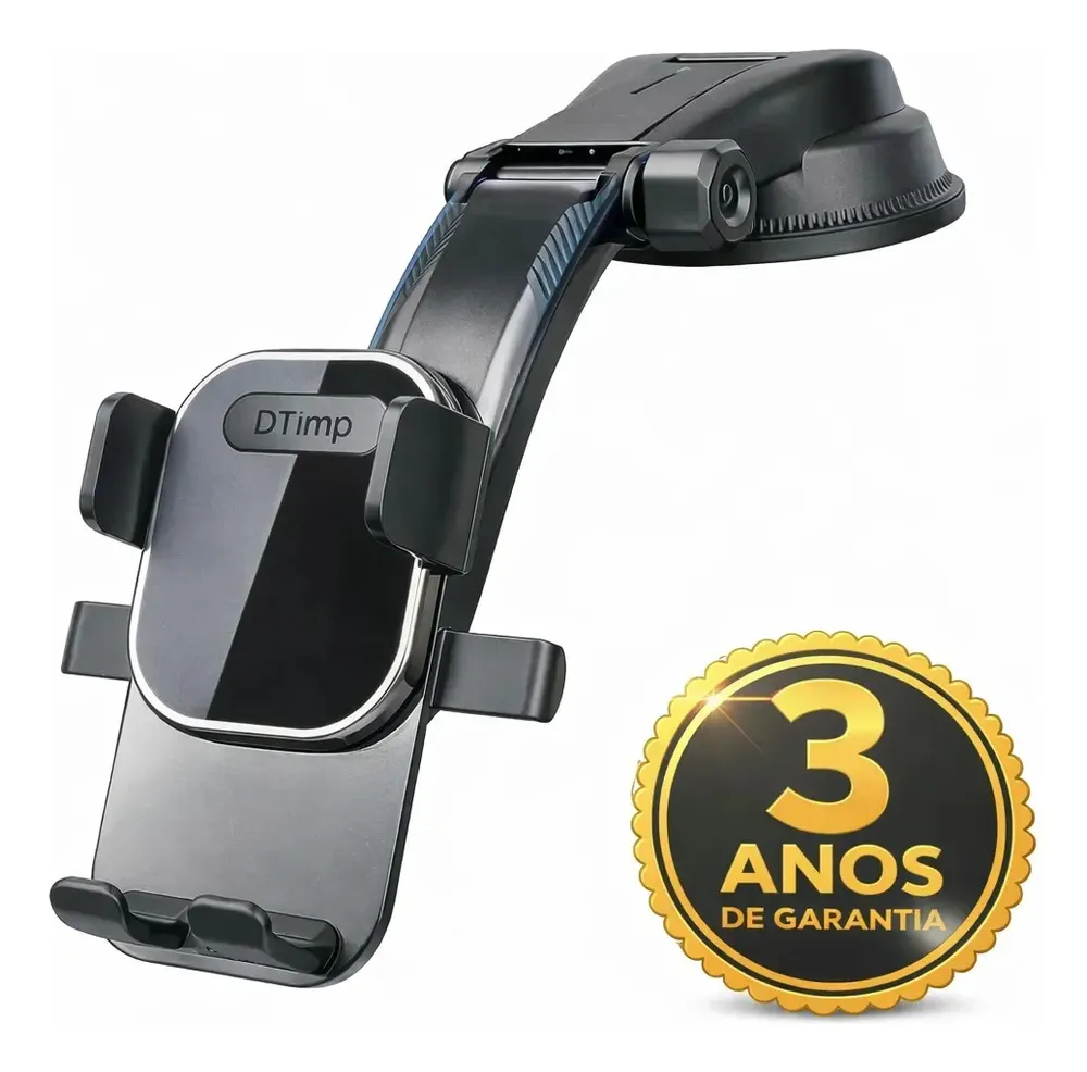 Suporte Veicular 360° para Celular Painel e Retrovisor