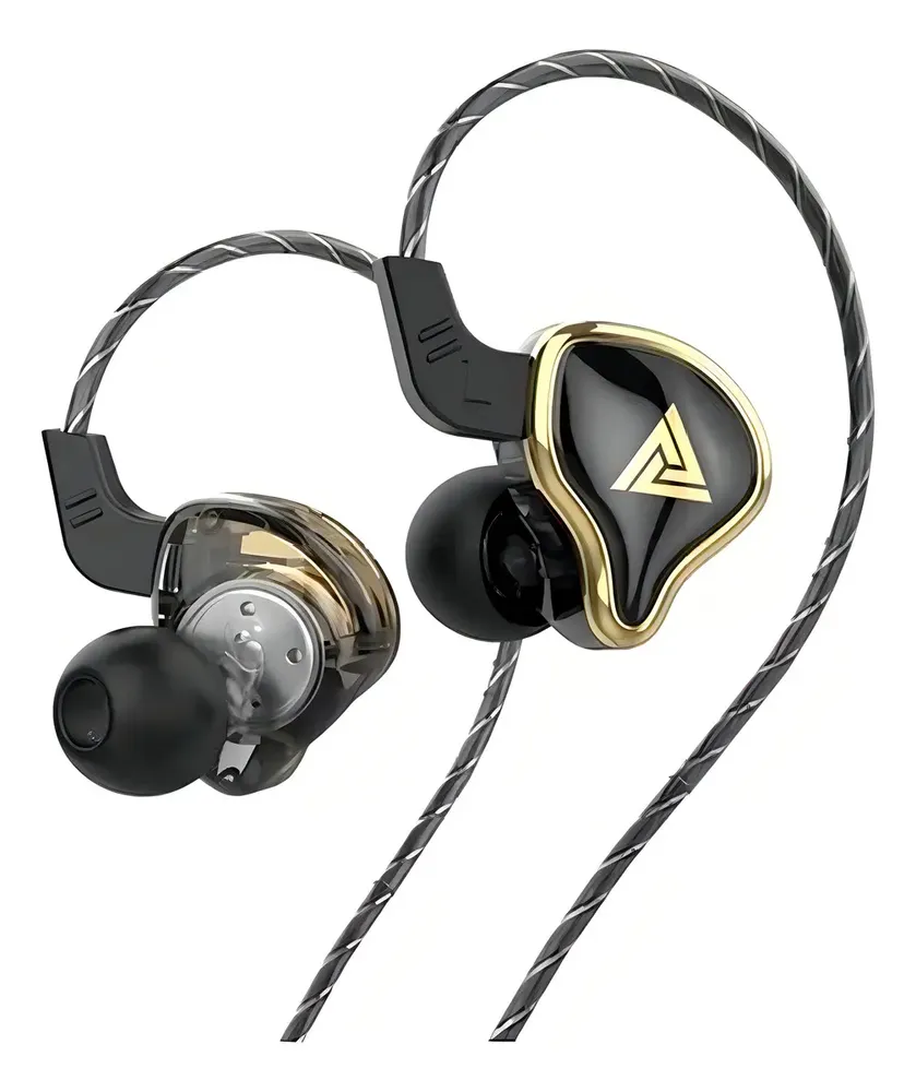 Fone In-Ear QKZ AK6 Ares Profissional Retorno de Palco
