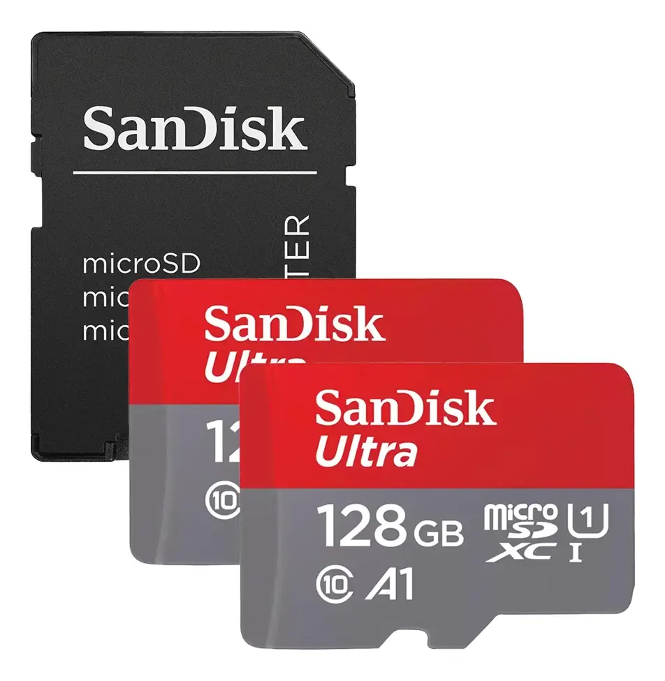 Cartão de Memória SanDisk Ultra microSD 128GB